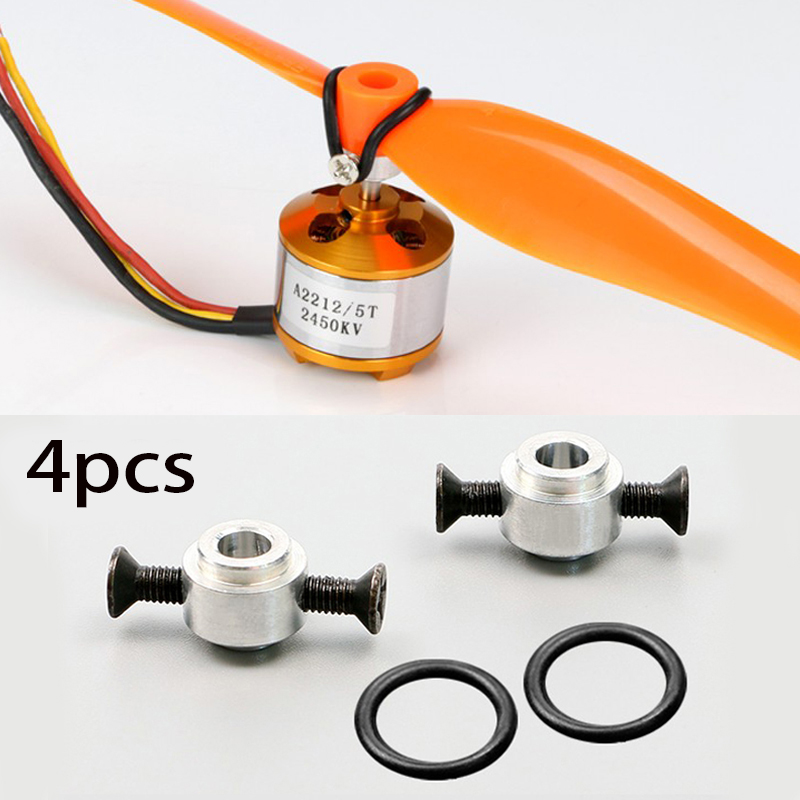 Brushless Motor Thrust Test Stand - 4PCS 3.0/3.17/4.0MM 비행기 프로펠러 보호 어댑터